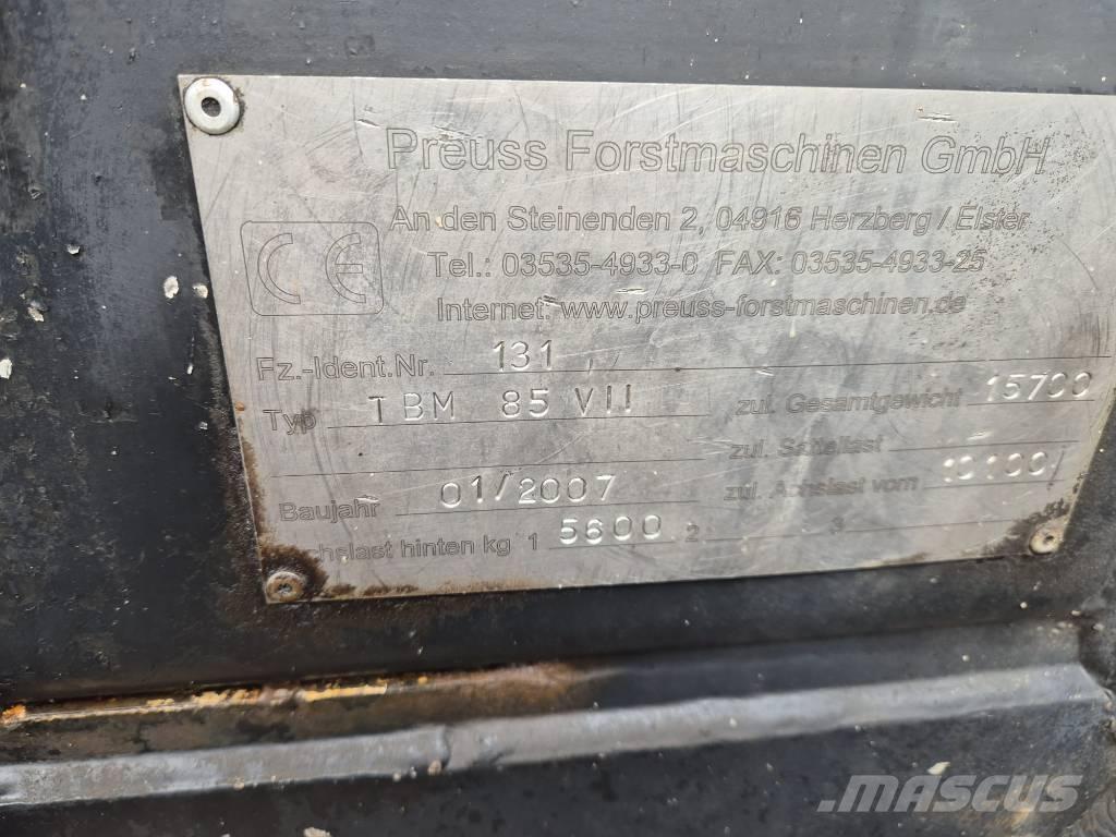 Preuss TBM 85 V.II 원목 하베스터