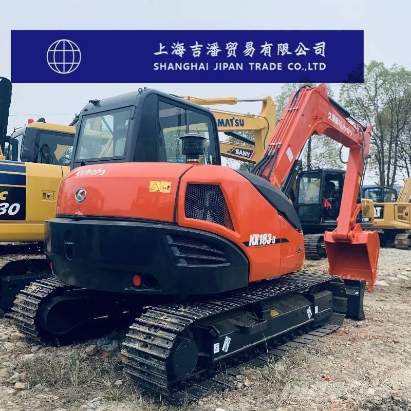 Kubota KX 183 중형굴삭기 7톤-28톤
