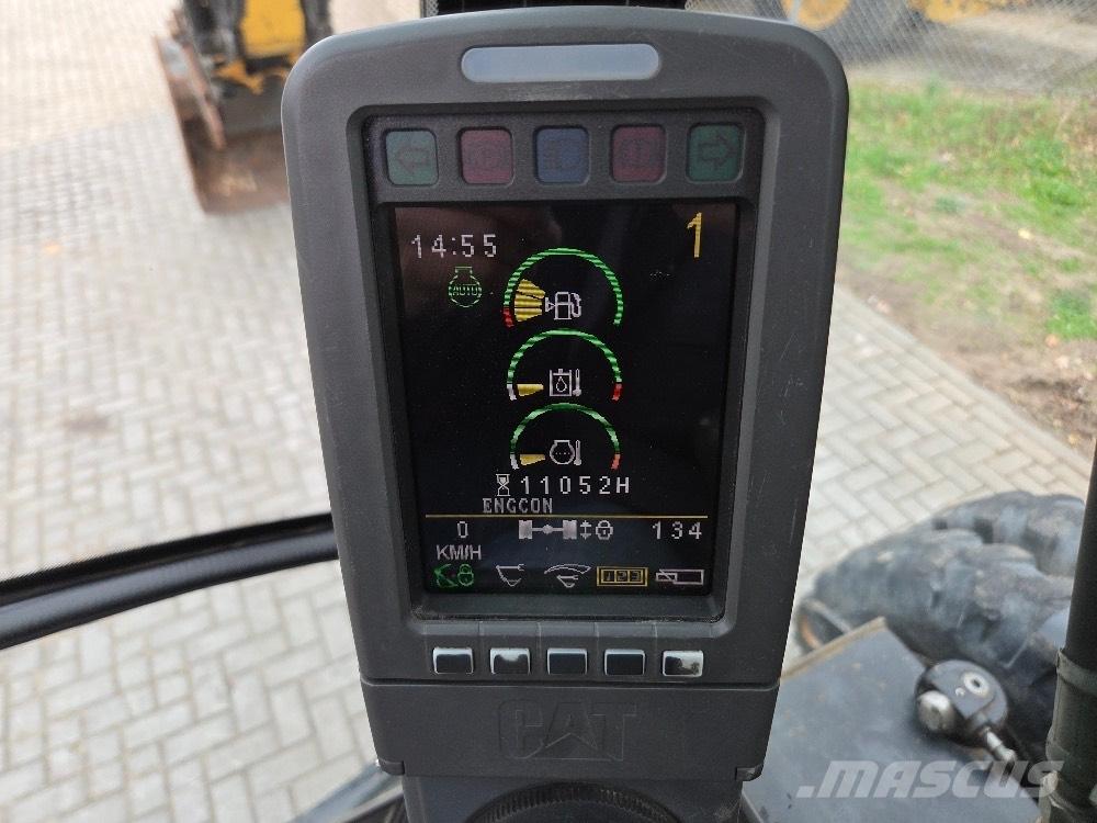 CAT M313D  휠 굴삭기