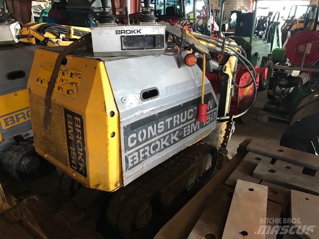 Brokk BM150E 소형 굴삭기 7톤 미만