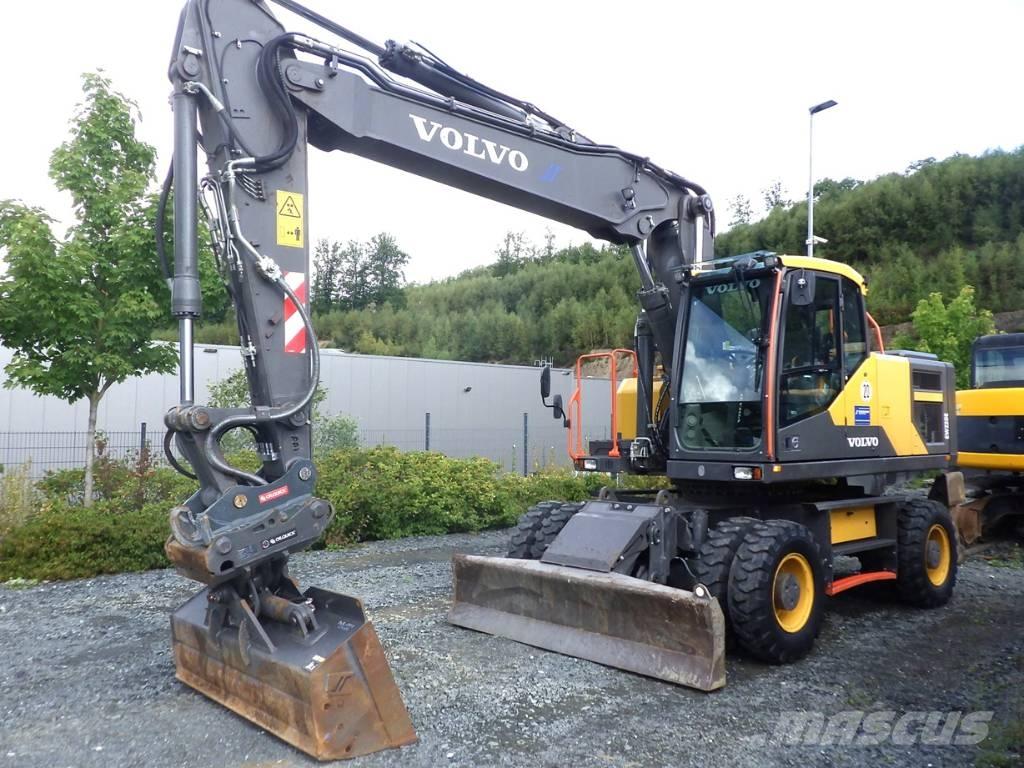 Volvo EW 220 E  휠 굴삭기