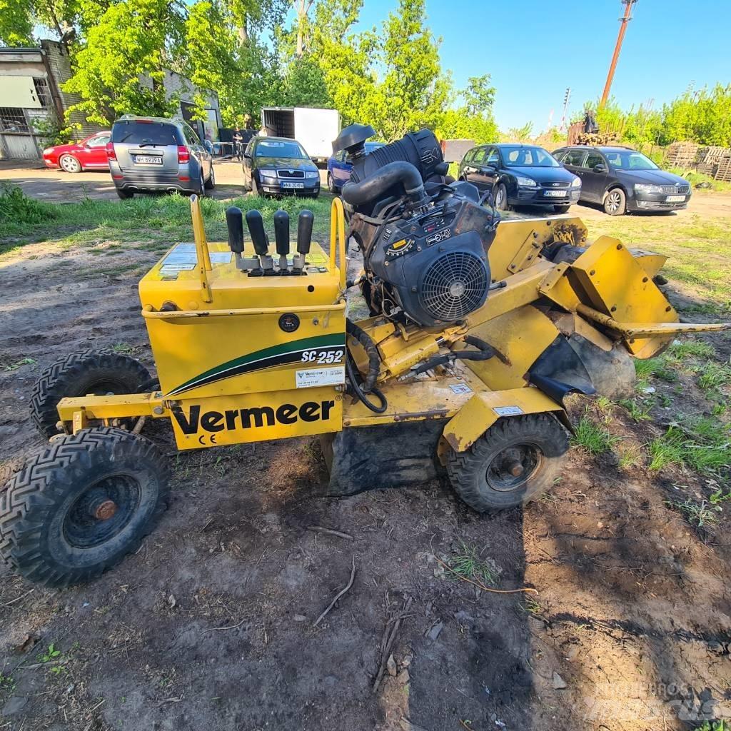 Vermeer SC252 스텀프 그라인더