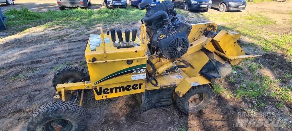 Vermeer SC252 스텀프 그라인더