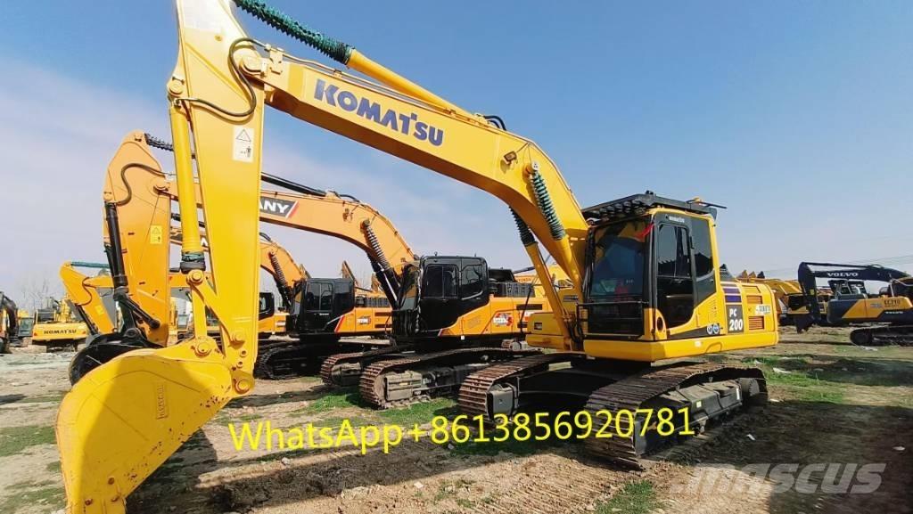Komatsu PC 200-8 중형굴삭기 7톤-28톤