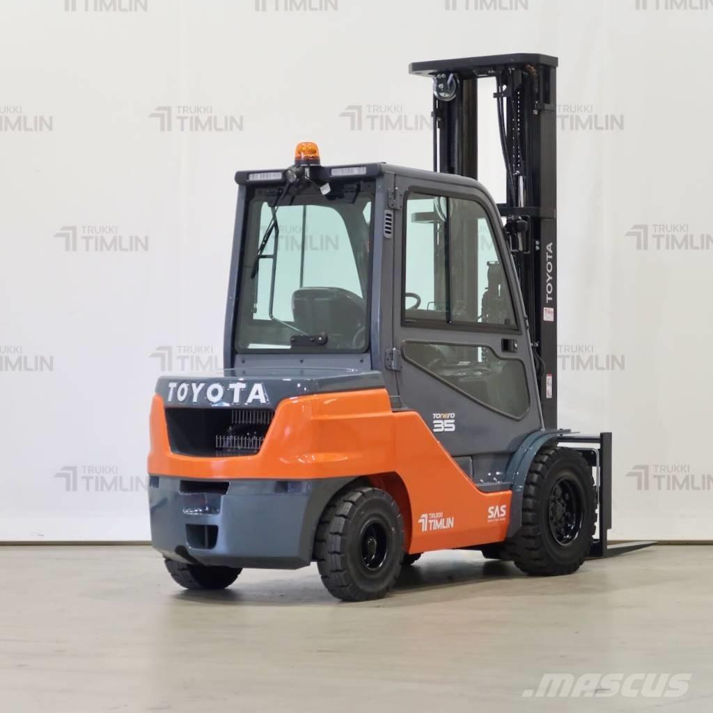 Toyota 52-8FDJF35 디젤 지게차
