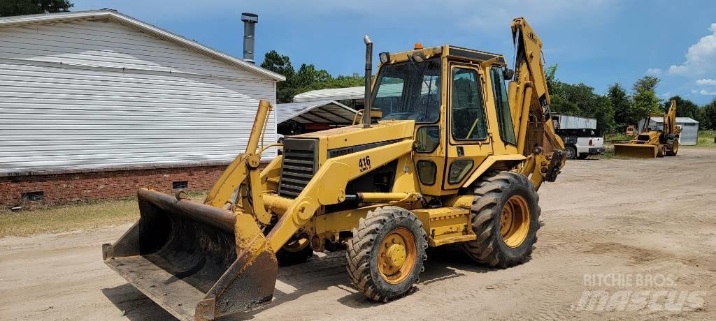 CAT 416 백호로더