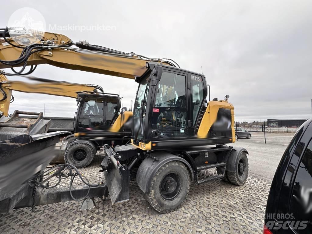 CAT M 315  휠 굴삭기