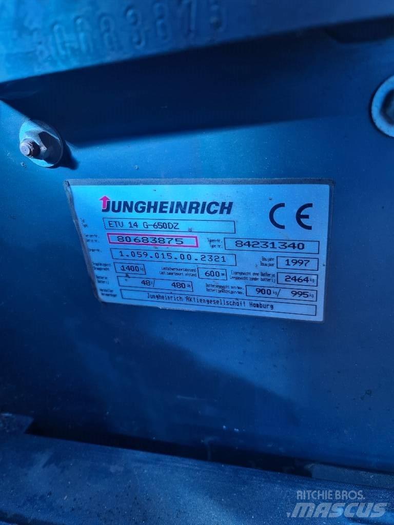 Jungheinrich ETV 14 리치 트럭