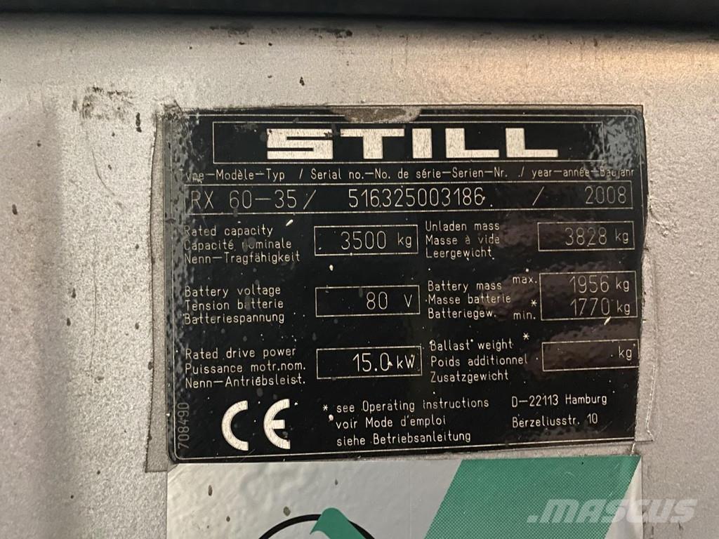 Still RX60-35 전동 지게차