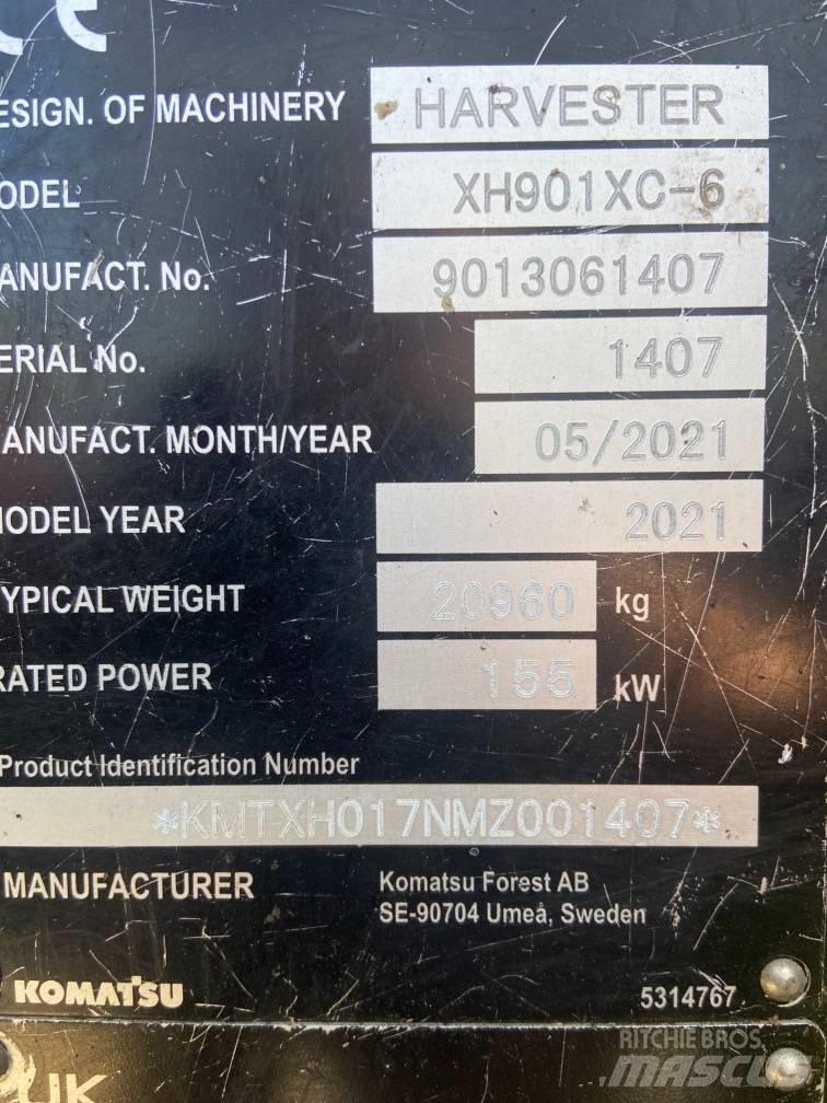 Komatsu 901XC 원목 하베스터