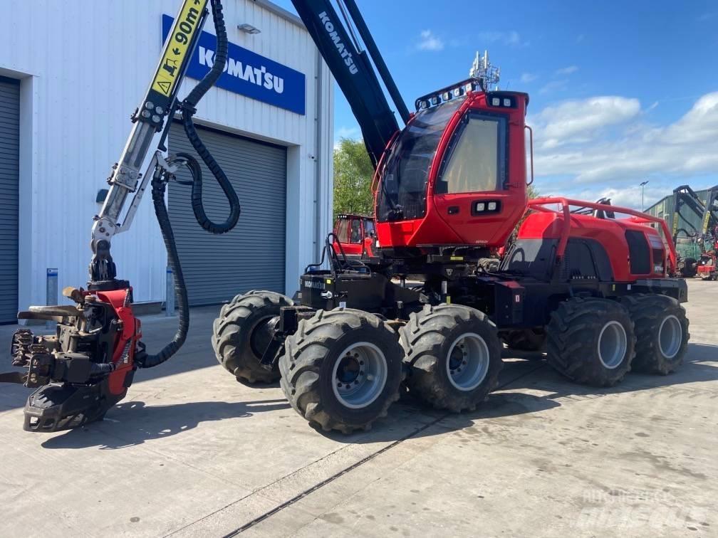 Komatsu 901XC 원목 하베스터