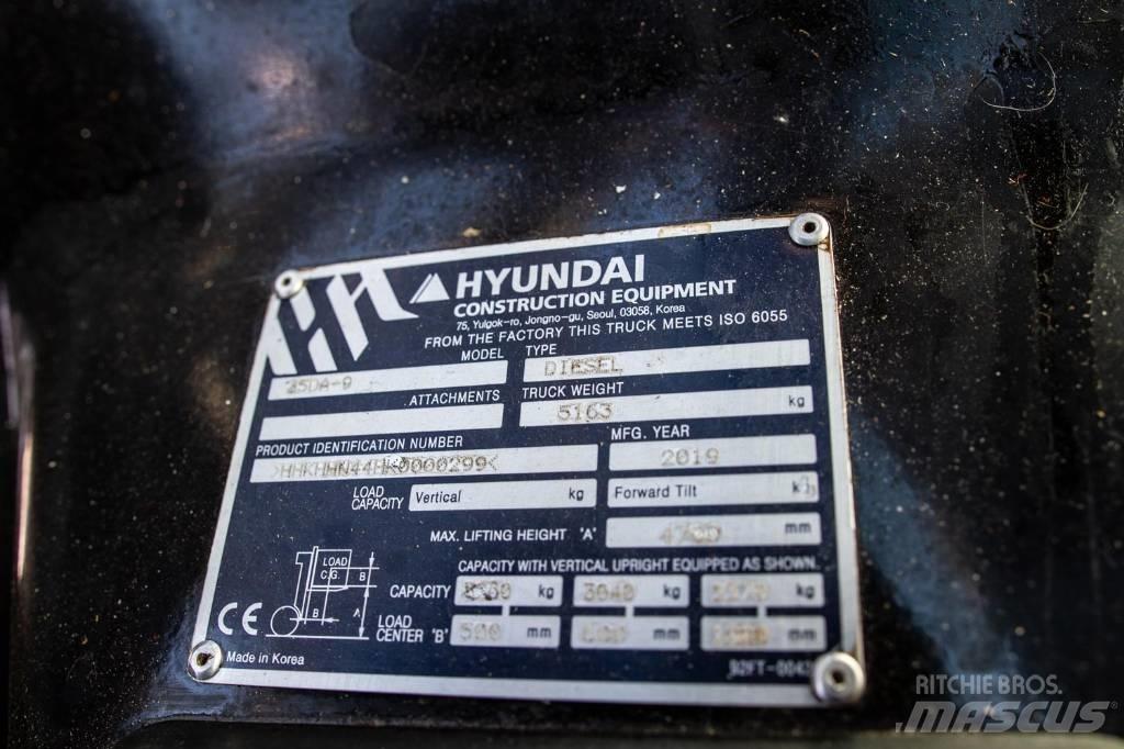 Hyundai 35 DA-9 디젤 지게차