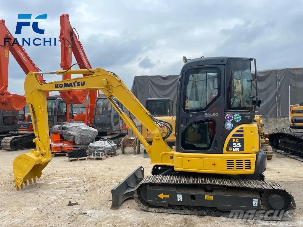 Komatsu PC 55MR 대형 굴삭기 29톤 이상