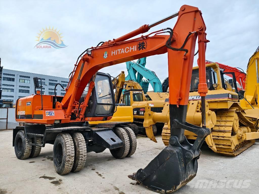 Hitachi EX 100 W D  휠 굴삭기
