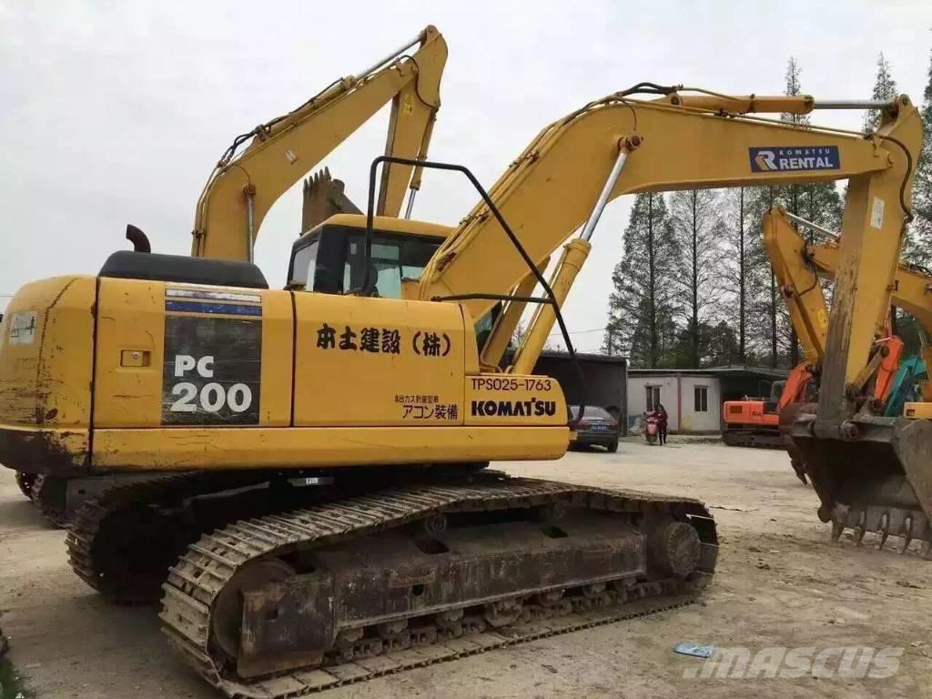 Komatsu pc200-7 대형 굴삭기 29톤 이상