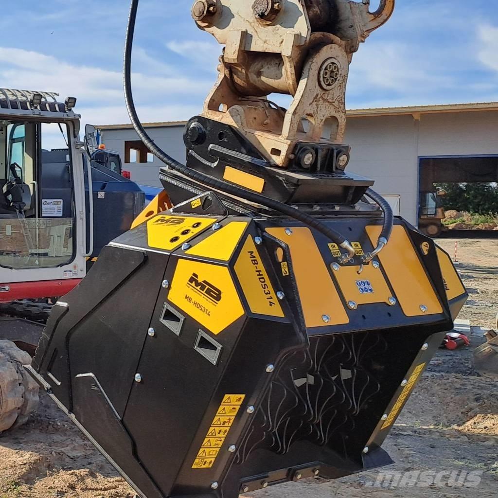 MB Crusher MB-HDS314 컴포스트 터너