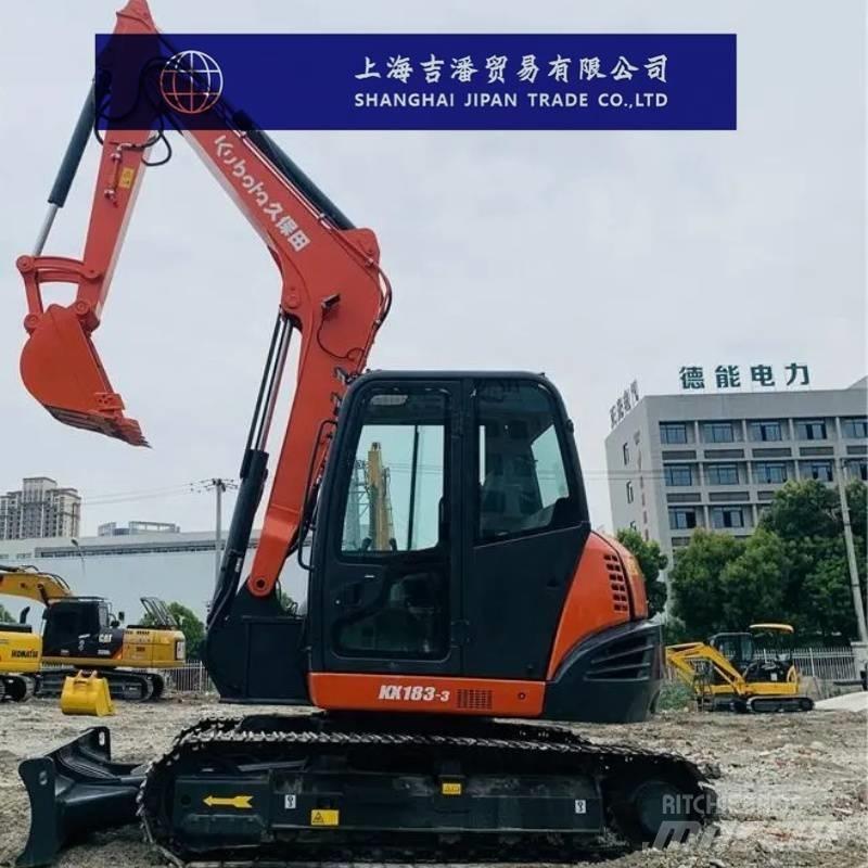 Kubota KX 183 중형굴삭기 7톤-28톤