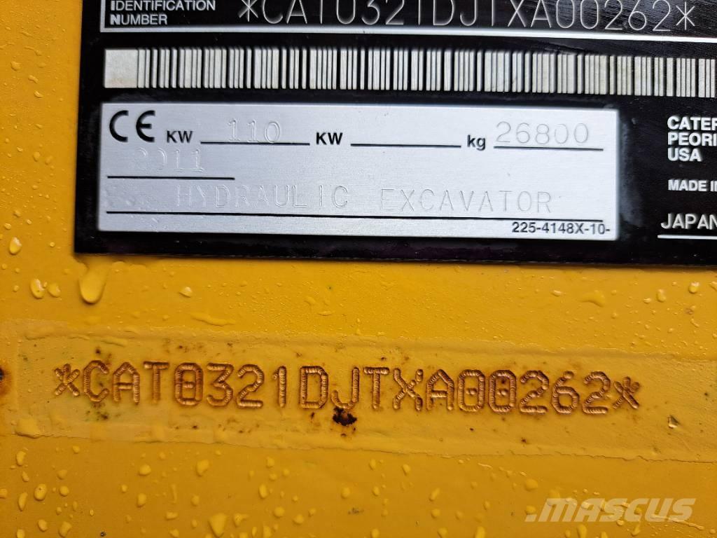 CAT 321 D 대형 굴삭기 29톤 이상