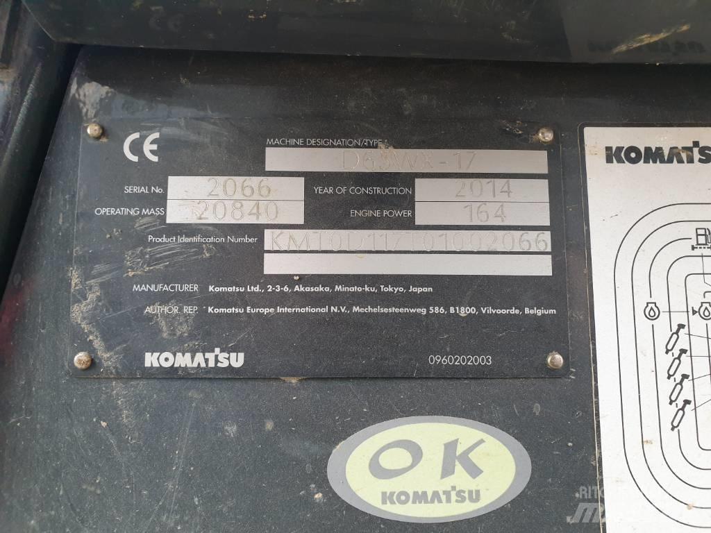 Komatsu D 65 WX-17 크롤러 도저