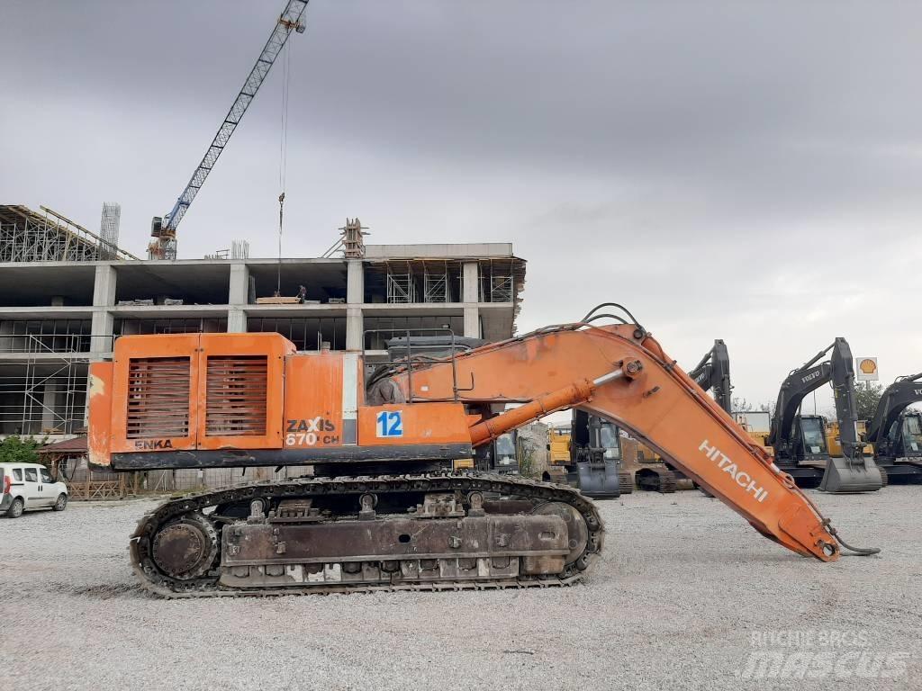 Hitachi ZX 670 LC H 대형 굴삭기 29톤 이상