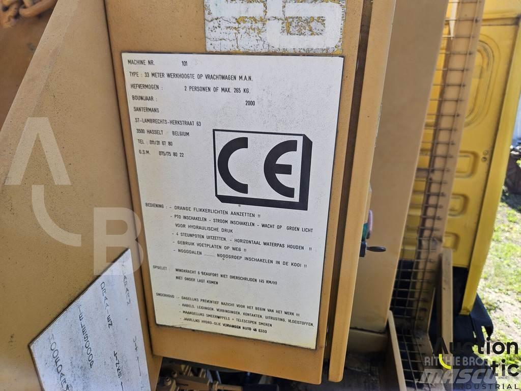 MAN M90 트럭 탑재 고소작업대