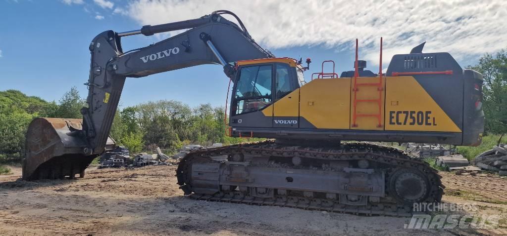 Volvo EC 750 E 대형 굴삭기 29톤 이상