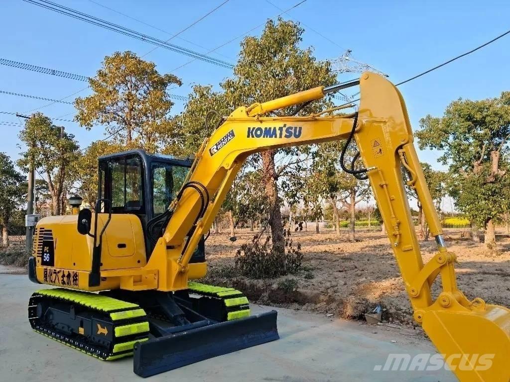 Komatsu PC 56-7 소형 굴삭기 7톤 미만