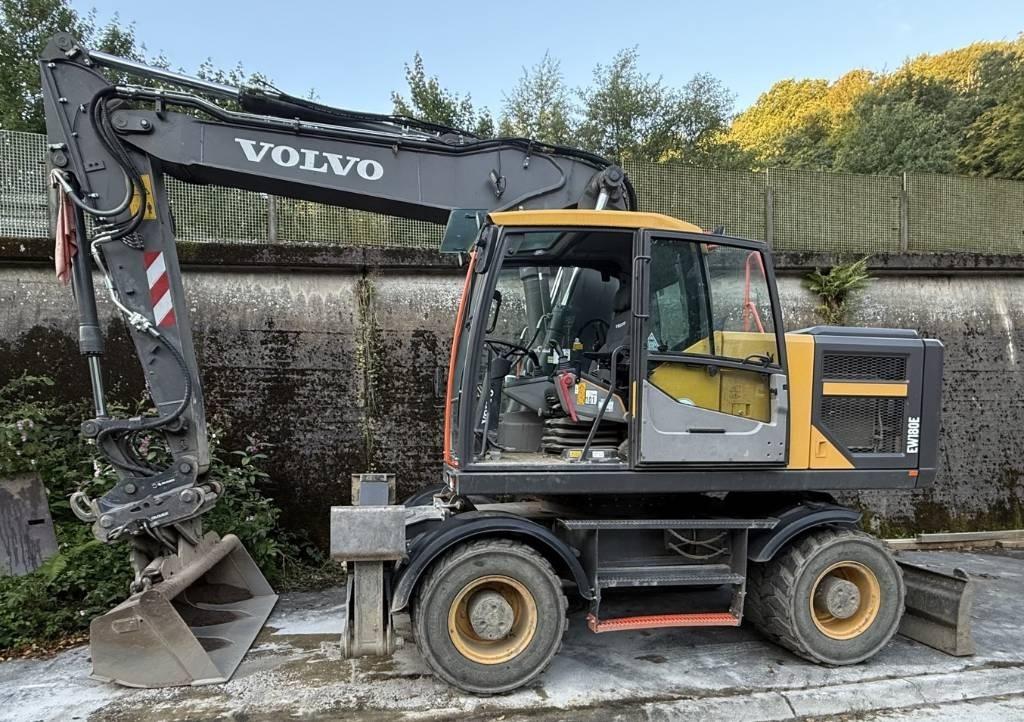 Volvo EW 180 E  휠 굴삭기