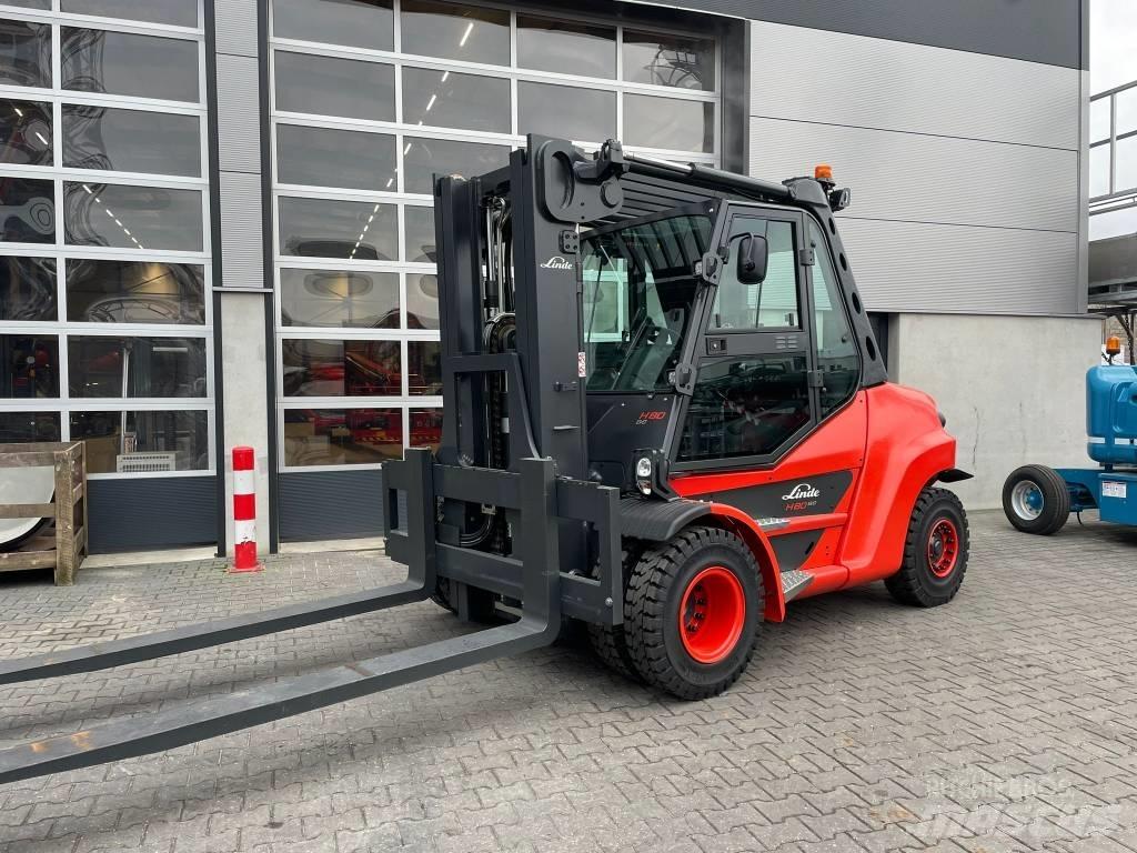 Linde H80D-900-03 디젤 지게차