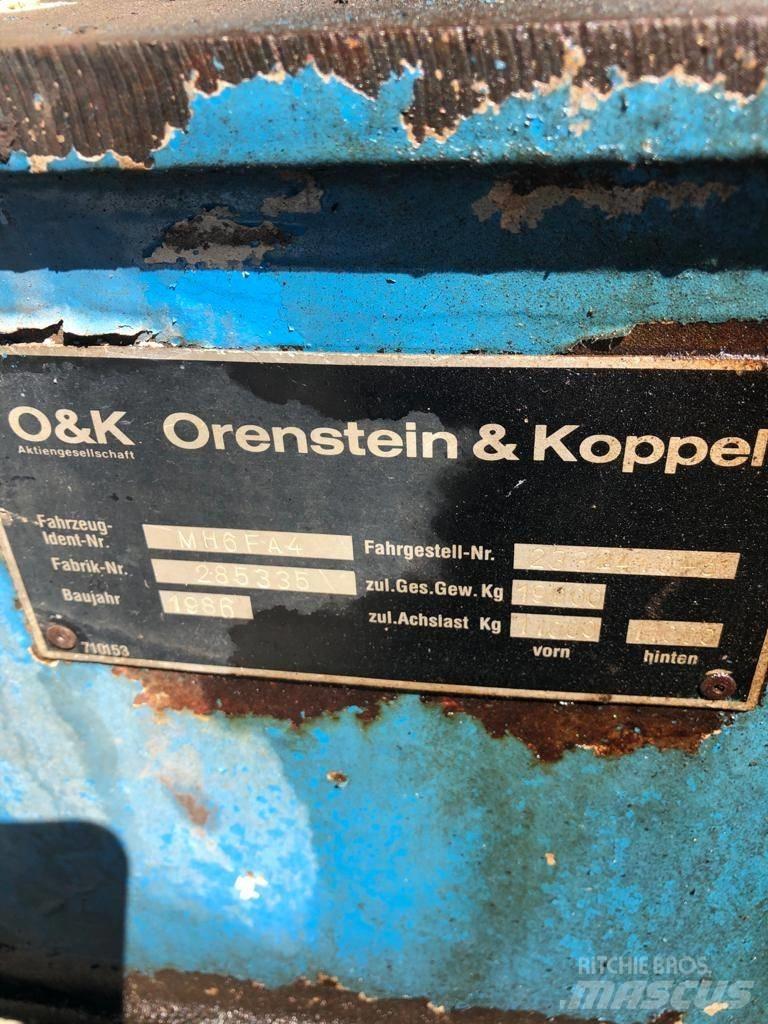 O&K MH6 FA4  휠 굴삭기