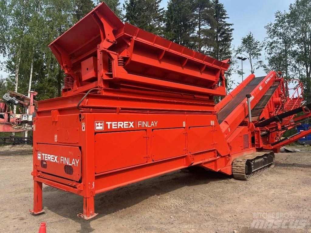 Finlay Terex 683 이동식 선별기