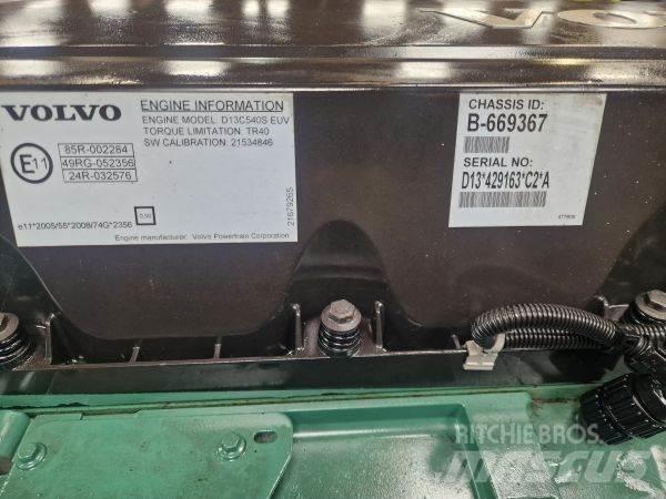 Volvo D13C540S EUV 엔진