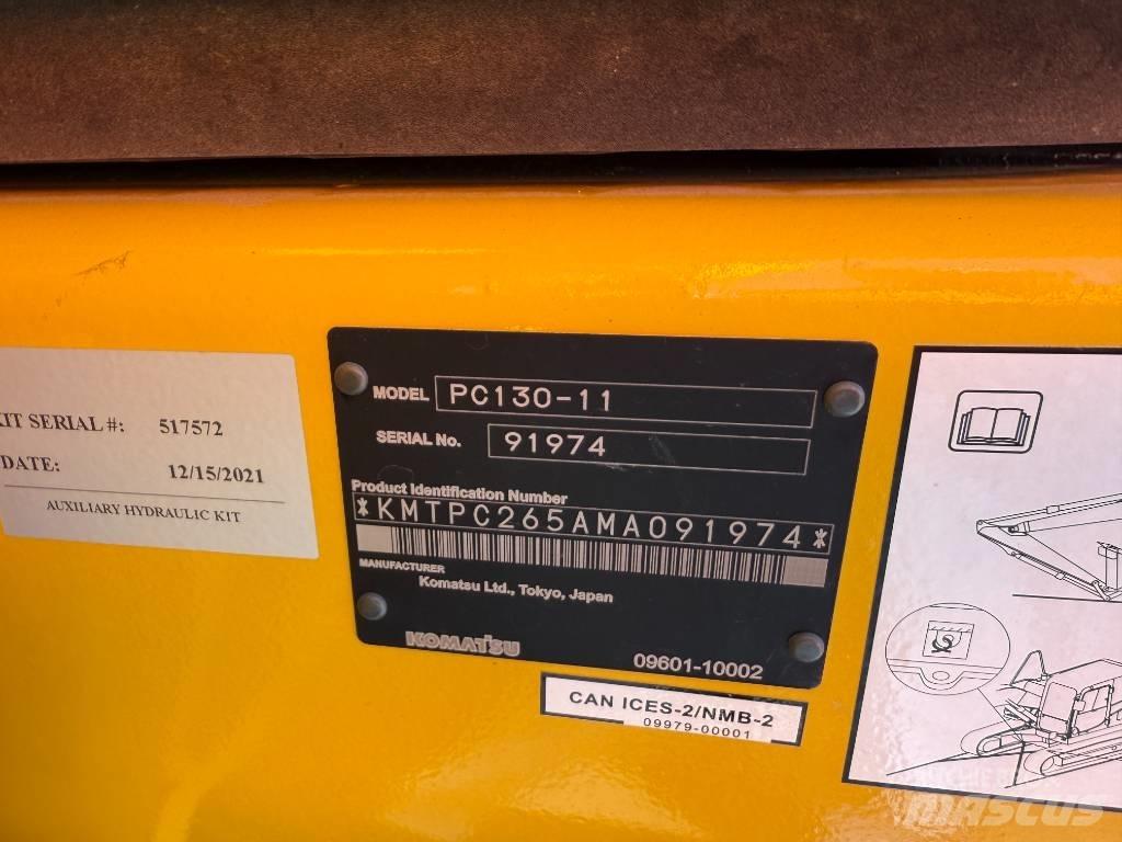 Komatsu PC130-11 대형 굴삭기 29톤 이상