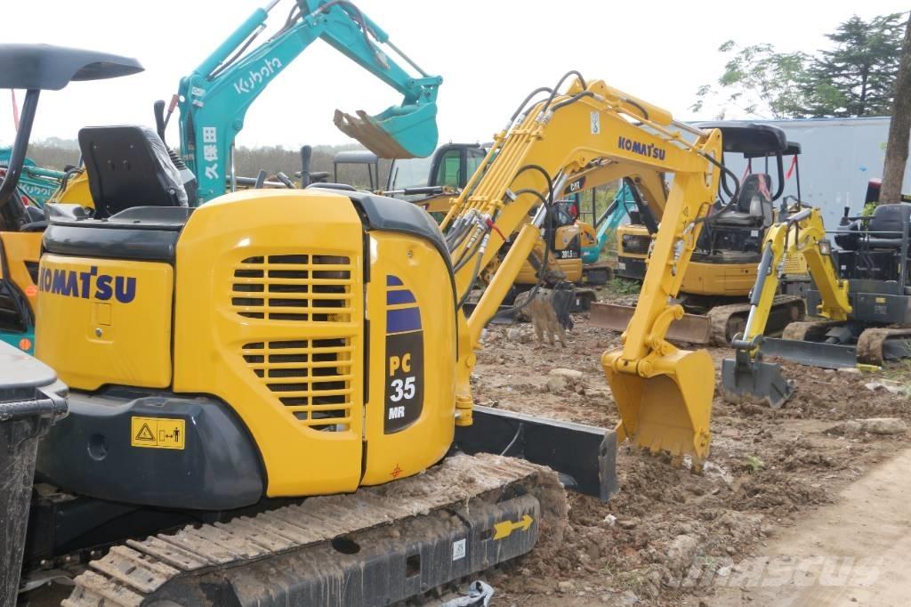 Komatsu pc35 소형 굴삭기 7톤 미만