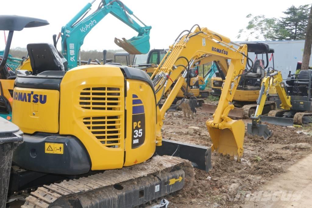 Komatsu pc35 소형 굴삭기 7톤 미만