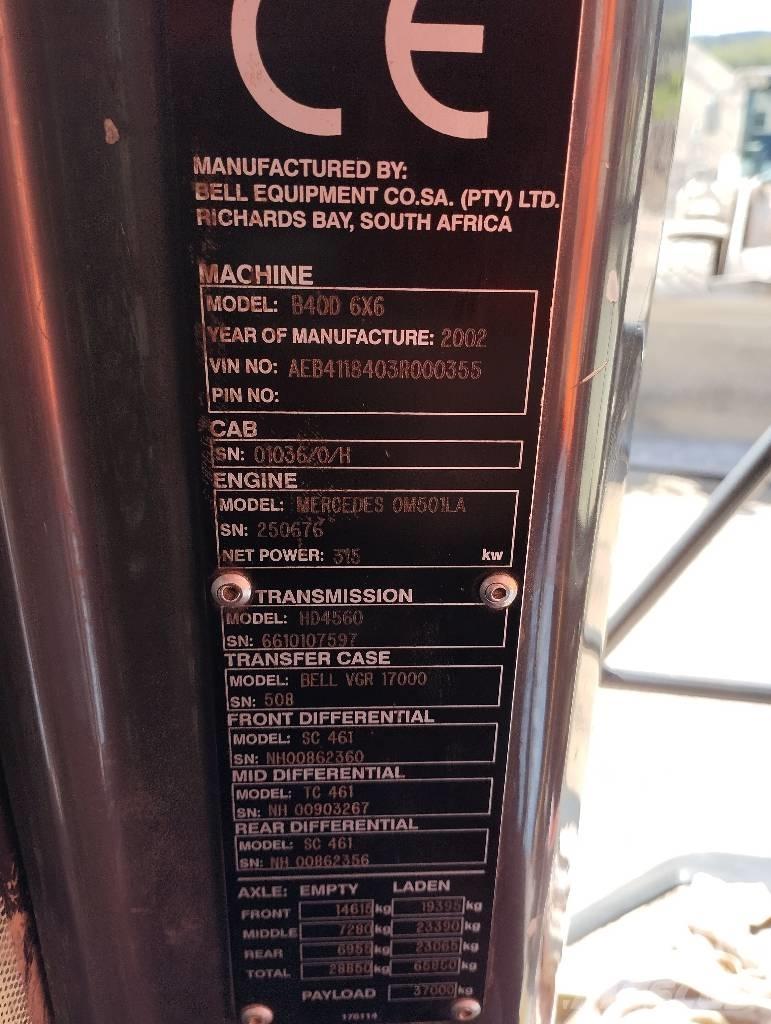 Bell B 40 D 연결식 홀러