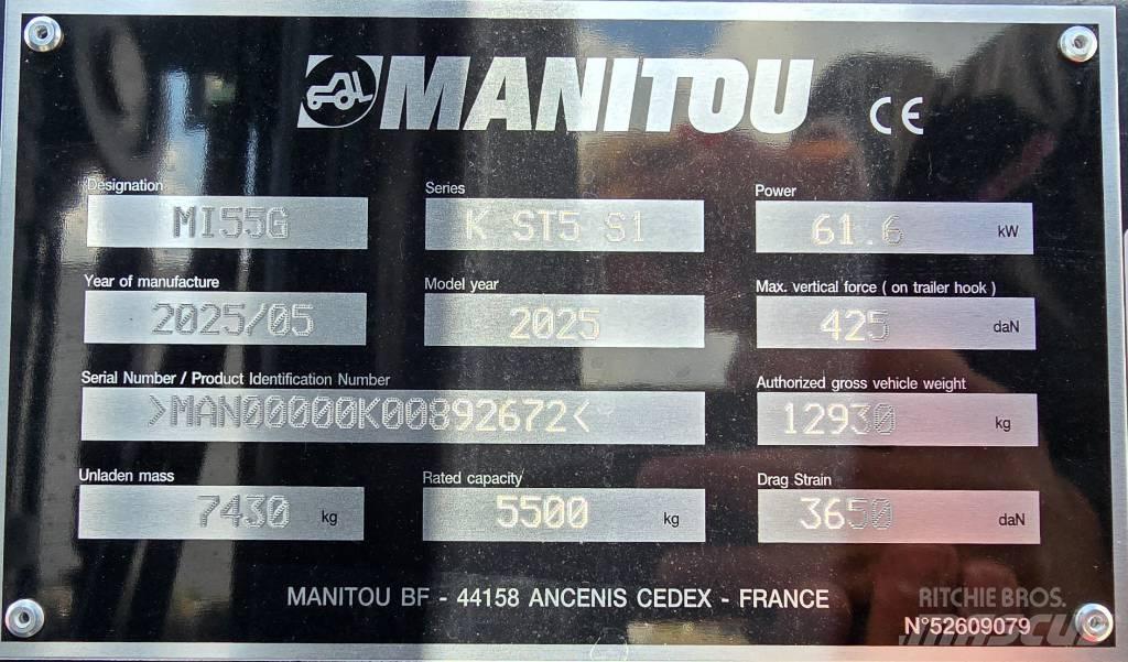 Manitou MI 55 G LPG 지게차