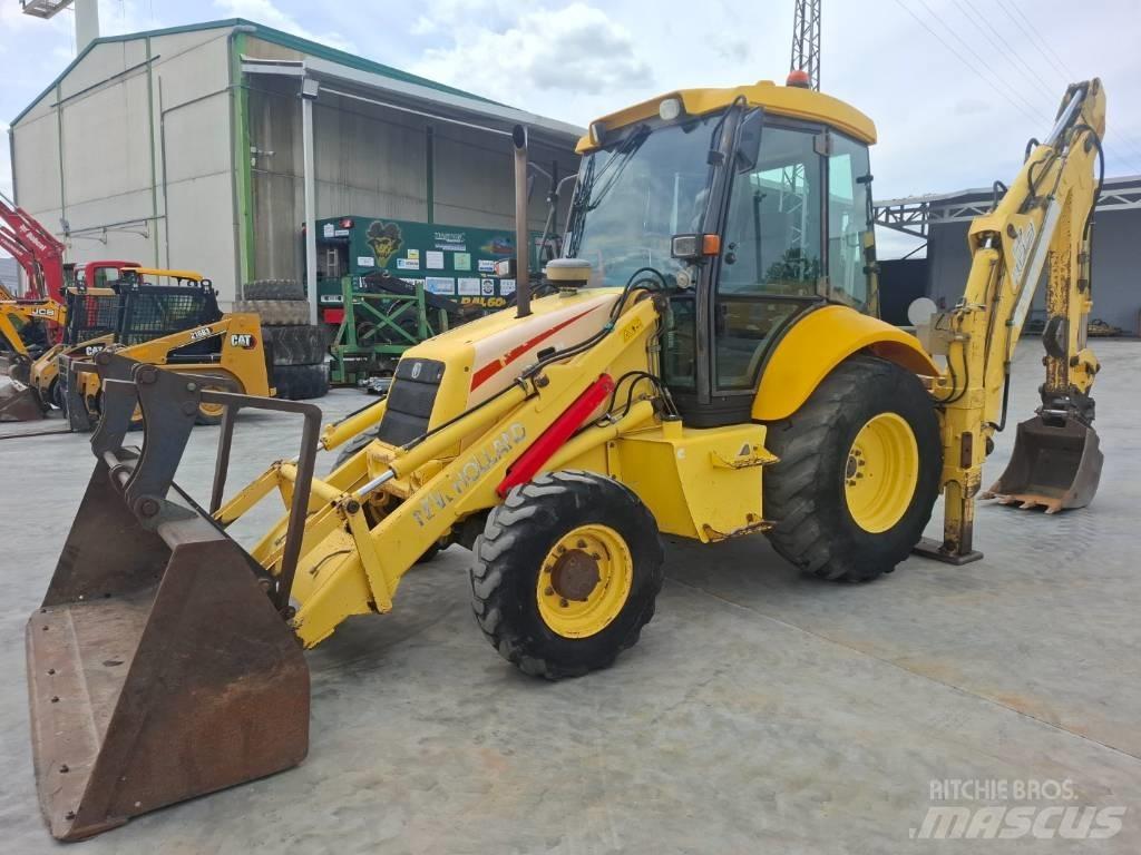 New Holland LB 110 B 백호로더