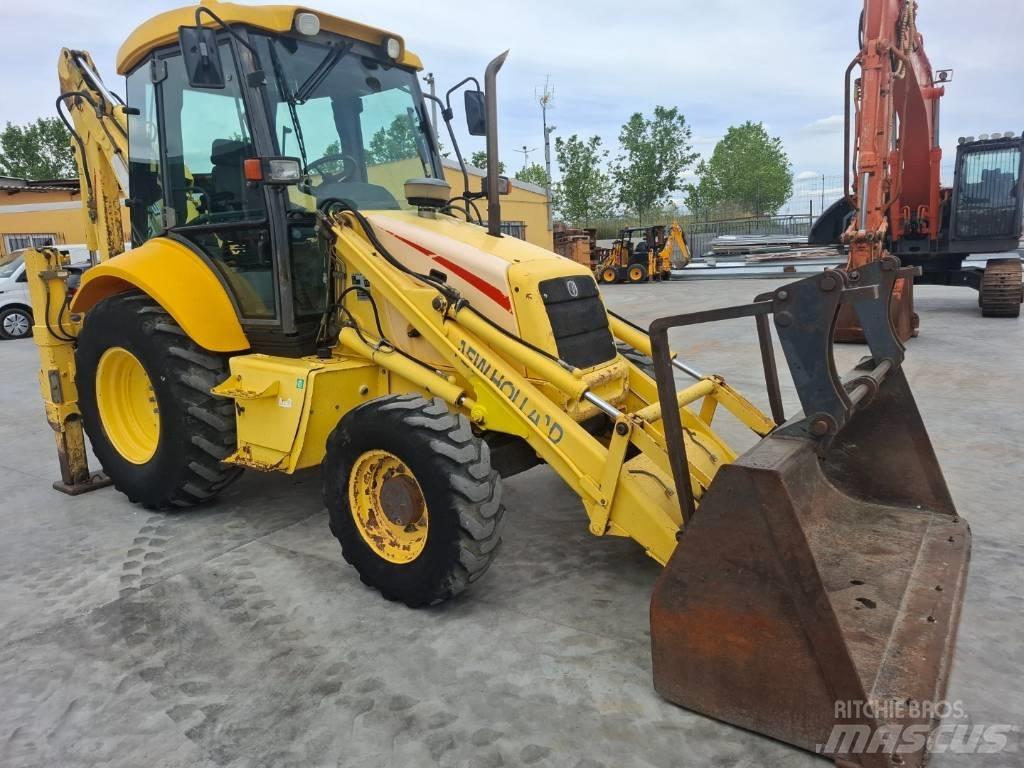 New Holland LB 110 B 백호로더