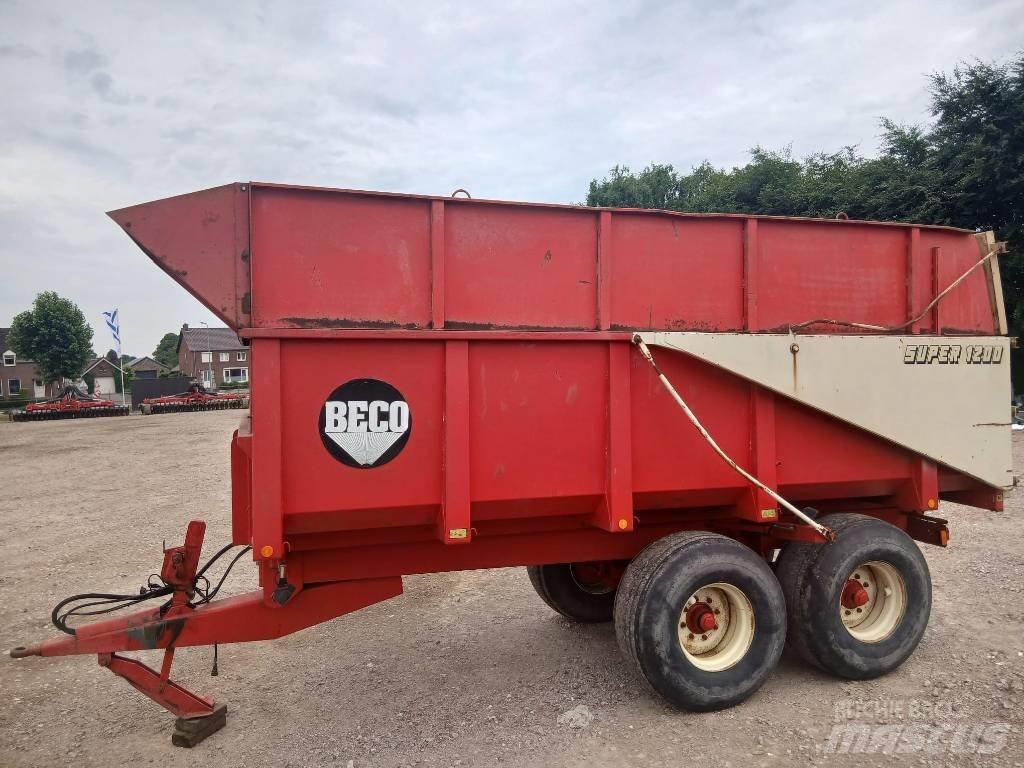 Beco super 1200 티퍼 트레일러