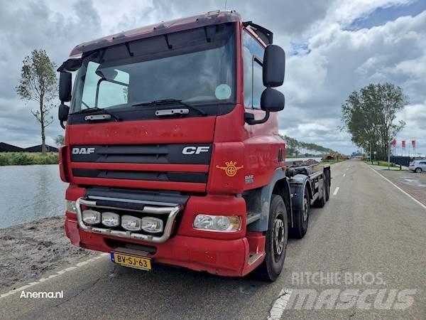 DAF CF 85 8X2 360 훅 리프트 트럭