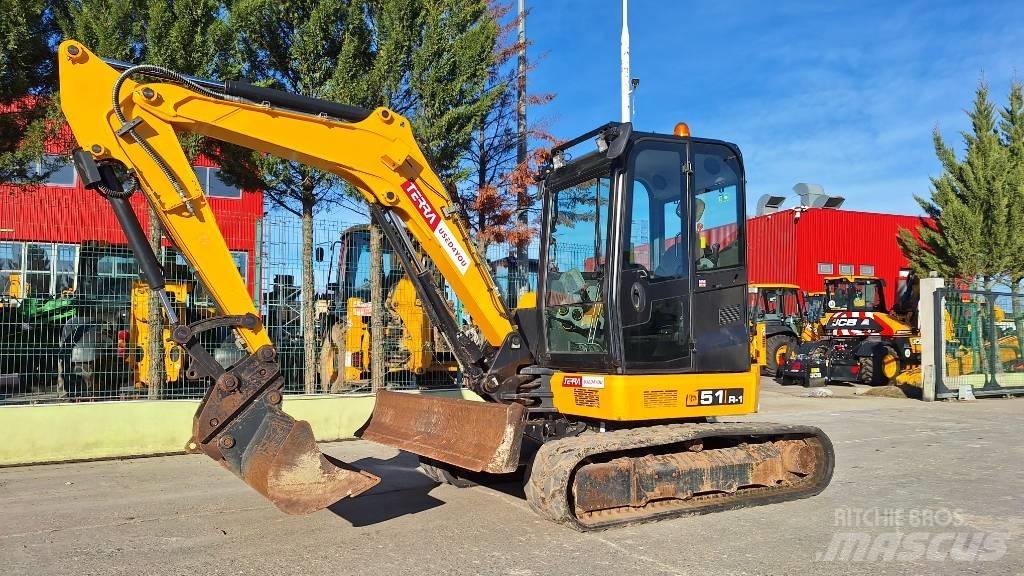 JCB 51 R-1 소형 굴삭기 7톤 미만