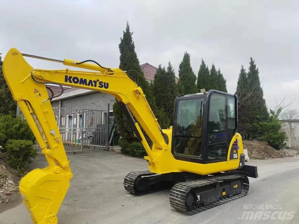 Komatsu PC 56 소형 굴삭기 7톤 미만