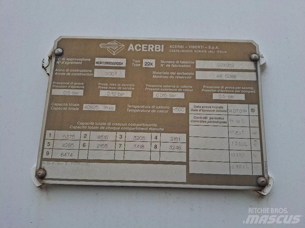 Acerbi ASO64003SP 탱커 세미 트레일러