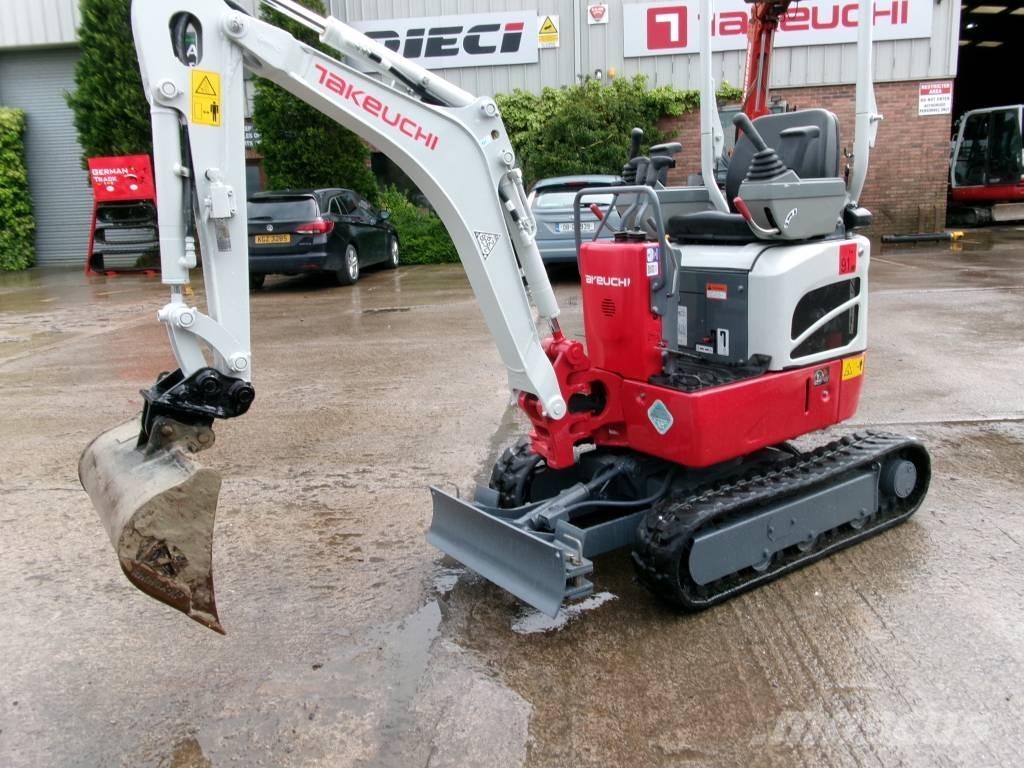 Takeuchi TB 210 R 소형 굴삭기 7톤 미만