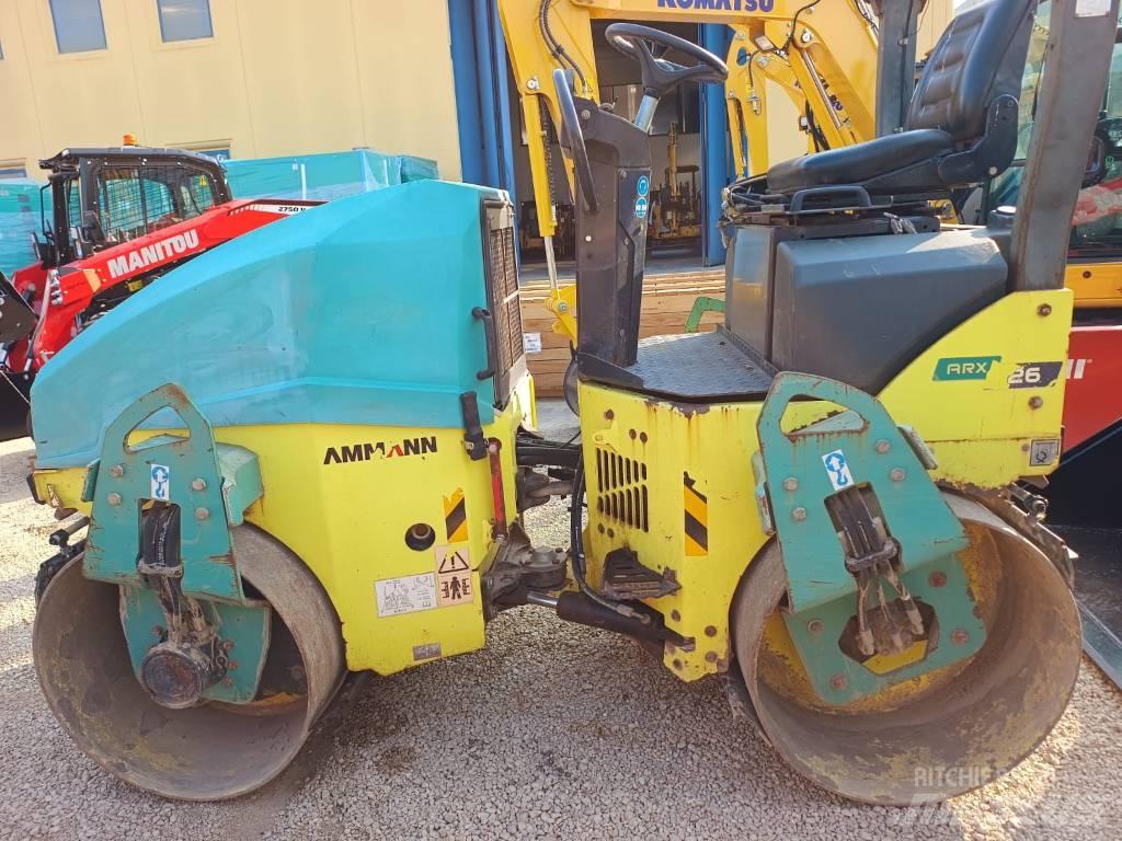 Ammann ARX 26 트윈 드럼 롤러