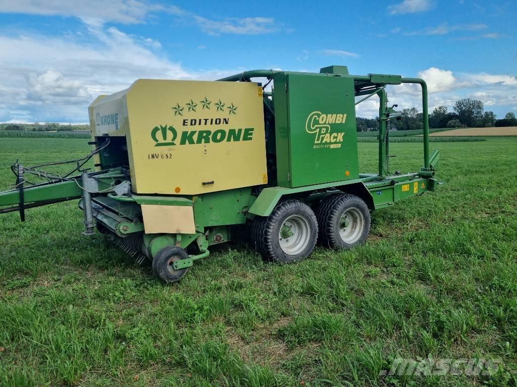 Krone Comprima F125 원형 곤포기