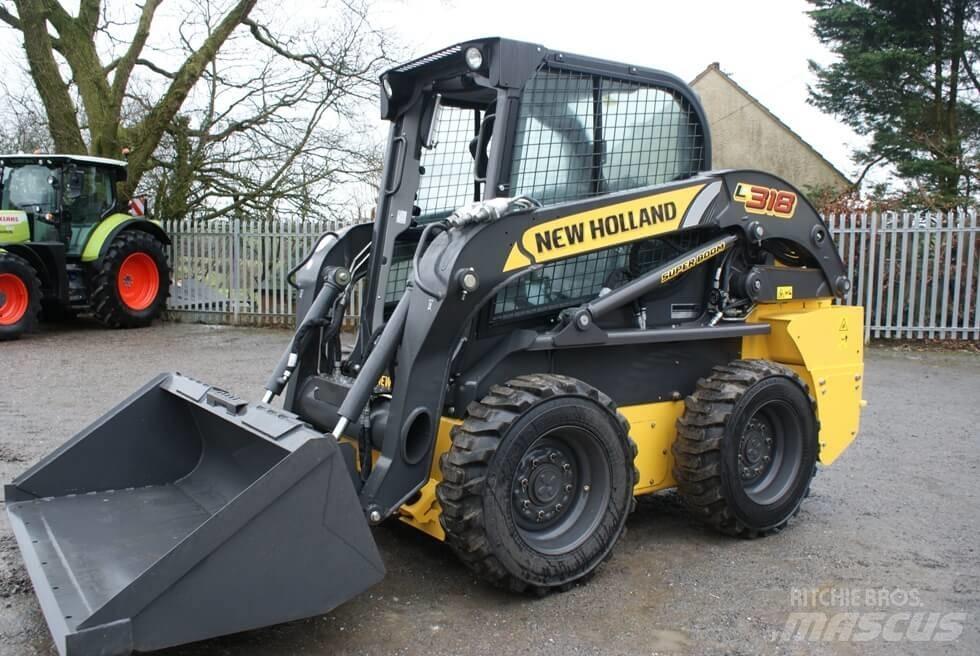 New Holland L 318 미니 로더
