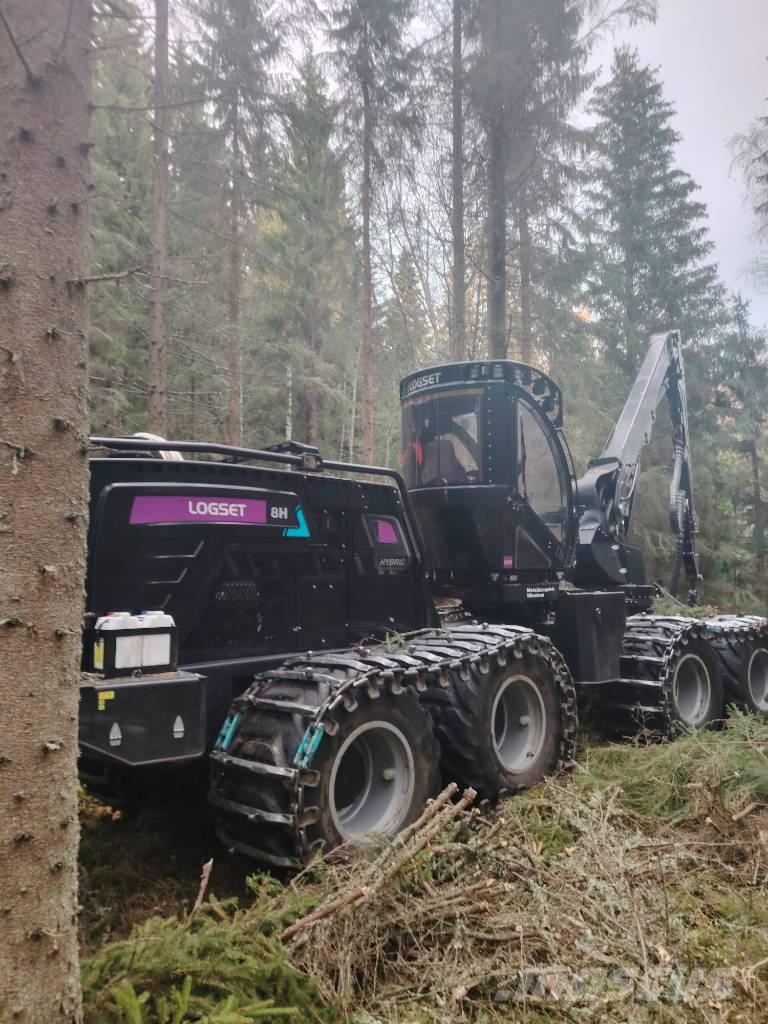 Logset 8H GTE HYBRID 원목 하베스터