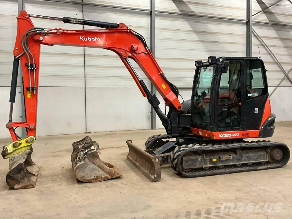 Kubota KX 080-4 A 2 중형굴삭기 7톤-28톤